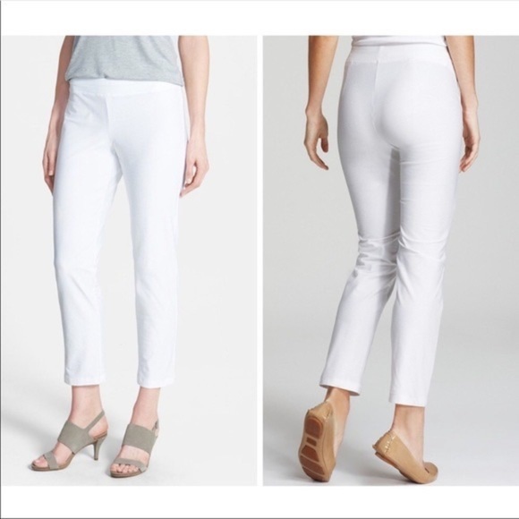 Eileen Fisher White Pants